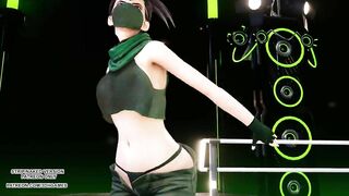 [MMD] Aespa - Savage Akali Hot Kpop Dance League of Legends KDA