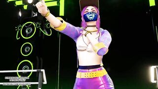 [MMD] Aespa - Savage Akali Hot Kpop Dance League of Legends KDA