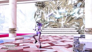 [MMD] Aespa - Savage Akali Hot Kpop Dance League of Legends KDA