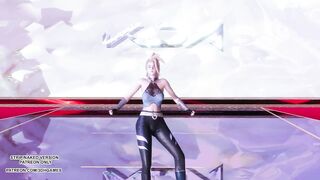 [MMD] Aespa - Savage Akali Hot Kpop Dance League of Legends KDA