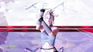 [MMD] Aespa - Savage Akali Hot Kpop Dance League of Legends KDA