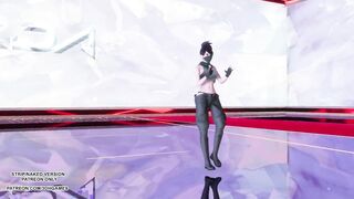[MMD] Aespa - Savage Akali Hot Kpop Dance League of Legends KDA