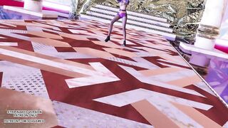 [MMD] Aespa - Savage Akali Hot Kpop Dance League of Legends KDA