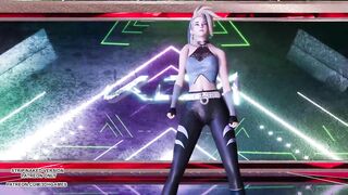 [MMD] Aespa - Savage Akali Hot Kpop Dance League of Legends KDA