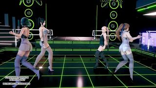 [MMD] KiIIler Lady Mai Shiranui Marie Rose Katsumi Tamaki Doa Sexy Dance