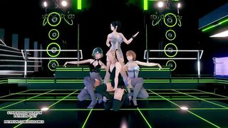 [MMD] KiIIler Lady Mai Shiranui Marie Rose Katsumi Tamaki Doa Sexy Dance
