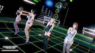 [MMD] KiIIler Lady Mai Shiranui Marie Rose Katsumi Tamaki Doa Sexy Dance