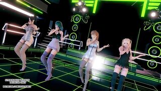 [MMD] KiIIler Lady Mai Shiranui Marie Rose Katsumi Tamaki Doa Sexy Dance