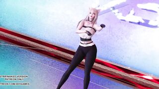 [MMD] Chung ha - Bicycle KDA Ahri Akali Evelynn Sexy Kpop Dance 4K League of Legends Hot Kpop Dance