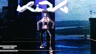 [MMD] Chung ha - Bicycle KDA Ahri Akali Evelynn Sexy Kpop Dance 4K League of Legends Hot Kpop Dance