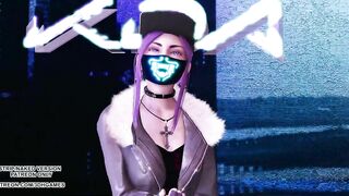 [MMD] Chung ha - Bicycle KDA Ahri Akali Evelynn Sexy Kpop Dance 4K League of Legends Hot Kpop Dance