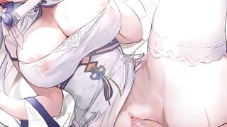 0095 -【R18-2D】Azur Lane 碧蓝航线 Formidable 可畏 sex animation #1