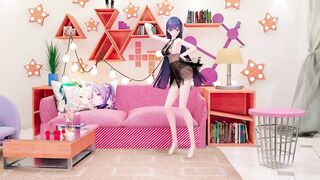 0079 -【R18-MMD】Honkai Impact 3 APHO Raiden Mei 崩坏3 雷电芽衣 - 小鹿乱撞