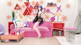 0079 -【R18-MMD】Honkai Impact 3 APHO Raiden Mei 崩坏3 雷电芽衣 - 小鹿乱撞