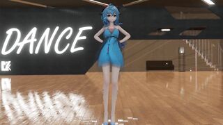0062 -【R18-MMD-4K】Genshin Impact 原神 Ganyu 甘雨 Good night Kiss