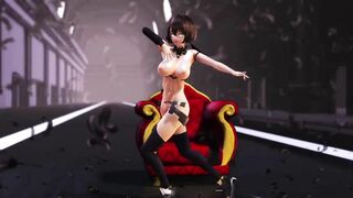 0058 -【R18-MMD】Azur Lane 碧蓝航线 Baltimore 巴尔的摩 #1