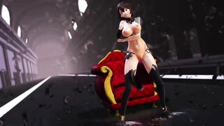 0058 -【R18-MMD】Azur Lane 碧蓝航线 Baltimore 巴尔的摩 #1