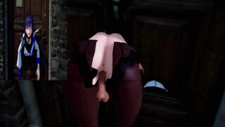 0115 -【R18-MMD】Honkai Impact 3 APHO Raiden Mei 崩坏3 雷电芽衣 stuck in wall