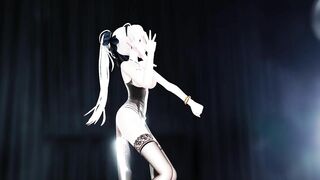 0112 -【R18-MMD】Vocaloid Haku - Pjanoo