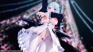 0086 -【R18-MMD】Naitokoubou - dragon maid - Hotel moonside