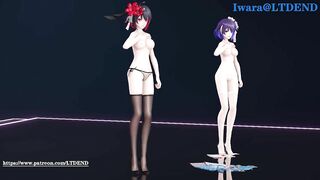 0084 -【R18-MMD】Honkai Impact 3 崩坏3 Seele + Veliona - Chocolate cream