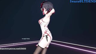 0084 -【R18-MMD】Honkai Impact 3 崩坏3 Seele + Veliona - Chocolate cream