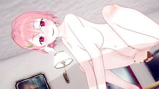 【Vtuber 笹木咲】笹木咲がイチャイチャセックスするだけ3