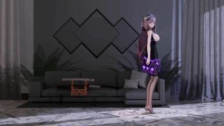 0134 -【R18-MMD】Honkai Impact 3 崩坏3 Elysia 爱莉希雅 - Chocolate Cream