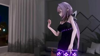 0134 -【R18-MMD】Honkai Impact 3 崩坏3 Elysia 爱莉希雅 - Chocolate Cream