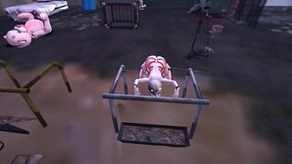 Horny Femboy Is Gagged, Rubbler BDSM