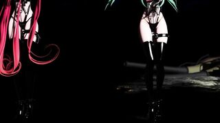 0131 -【R18-MMD】Kantai colelction Kawazake & Yamakaze - GLIDE