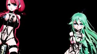 0131 -【R18-MMD】Kantai colelction Kawazake & Yamakaze - GLIDE