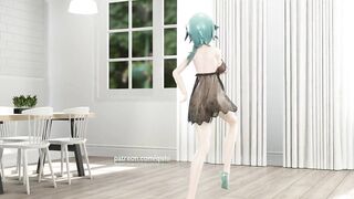 0122 -【R18-MMD】Qishi - Genshin Impact 原神 Eula 优菈 - Glass Bead