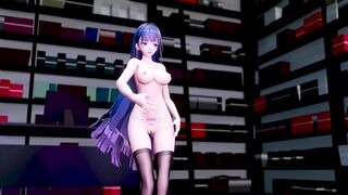 0118 -【R18-MMD】Honkai Impact 3 APHO Raiden Mei 崩坏3 雷电芽衣 - Chocolate cream
