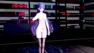 0118 -【R18-MMD】Honkai Impact 3 APHO Raiden Mei 崩坏3 雷电芽衣 - Chocolate cream