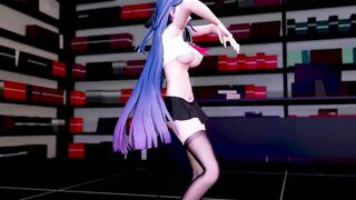 0118 -【R18-MMD】Honkai Impact 3 APHO Raiden Mei 崩坏3 雷电芽衣 - Chocolate cream