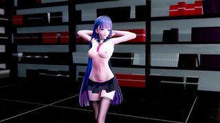 0118 -【R18-MMD】Honkai Impact 3 APHO Raiden Mei 崩坏3 雷电芽衣 - Chocolate cream