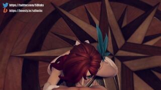 Windranger making deep blowjob (Full length)