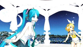 【MMD】Viva Happy [HC type Miku - Kagamine Rin V4X]【R-18】