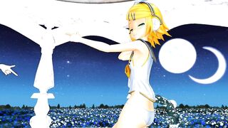 【MMD】Viva Happy [HC type Miku - Kagamine Rin V4X]【R-18】