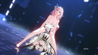 0191 -【R18-MMD】TKnko Honkai Impact 3 崩坏3 Mobius & Elysia 梅比乌斯 爱莉希雅