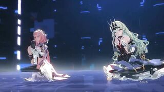 0191 -【R18-MMD】TKnko Honkai Impact 3 崩坏3 Mobius & Elysia 梅比乌斯 爱莉希雅