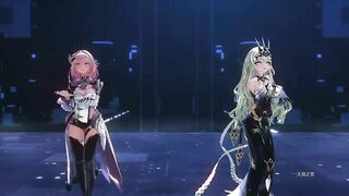 0191 -【R18-MMD】TKnko Honkai Impact 3 崩坏3 Mobius & Elysia 梅比乌斯 爱莉希雅