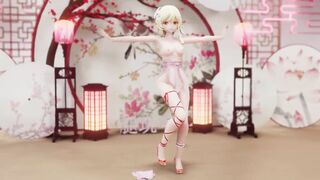 0185 -【R18-MMD】Genshin Impact 原神 Lumine 荧
