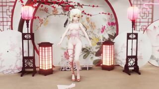0185 -【R18-MMD】Genshin Impact 原神 Lumine 荧