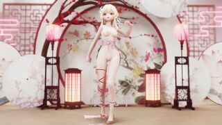 0185 -【R18-MMD】Genshin Impact 原神 Lumine 荧