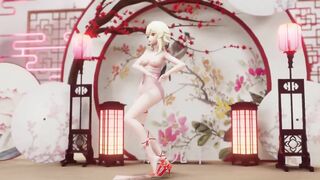 0185 -【R18-MMD】Genshin Impact 原神 Lumine 荧