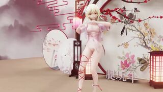 0185 -【R18-MMD】Genshin Impact 原神 Lumine 荧