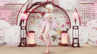 0185 -【R18-MMD】Genshin Impact 原神 Lumine 荧