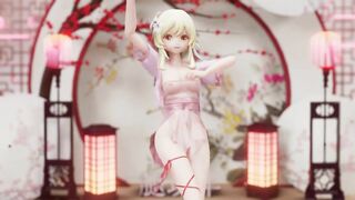 0185 -【R18-MMD】Genshin Impact 原神 Lumine 荧